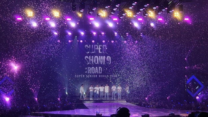 Super Junior Super Junior konser di Indonesia.