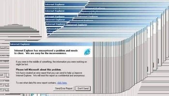 Masalah browser Internet Explorer. Foto: Reddit