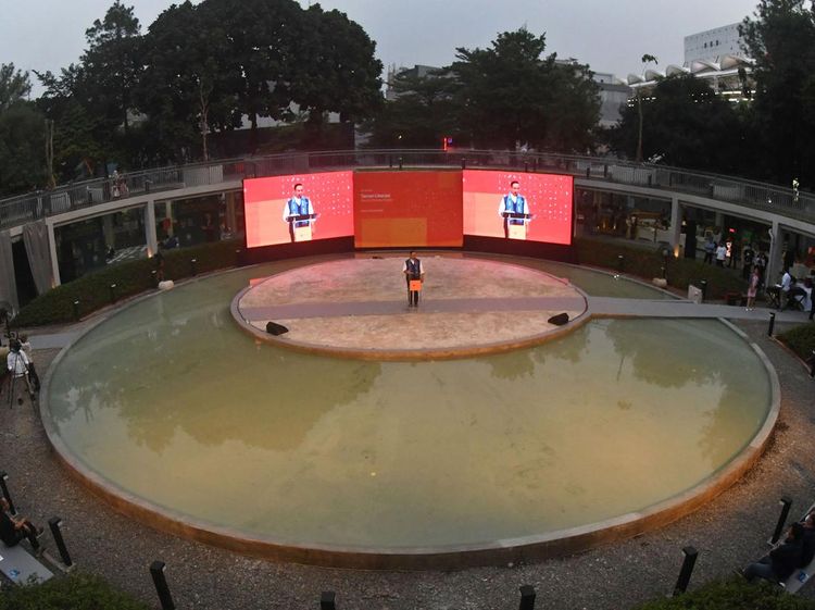 Punya Wajah Baru Nih Taman di Blok M, Diresmikan Anies Kemarin