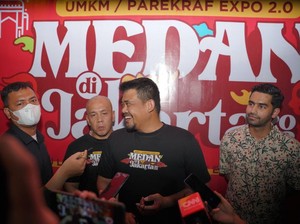 Bobby Boyong UMKM Medan Mejeng di Pameran Ekonomi Kreatif Jakarta