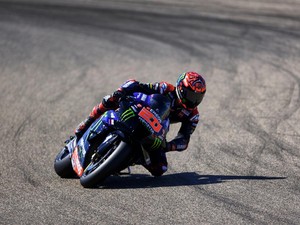 Quartararo Sial Dua Kali: Senggolan dengan Marquez, Tabrakan saat Dibonceng Marshall