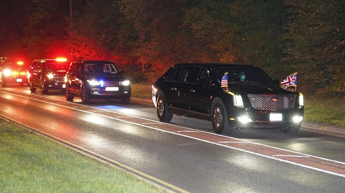 Joe Biden Tiba di Inggris untuk Hadiri Pemakaman Ratu Elizabeth II Presiden Amerika Serikat (AS) Joe Biden tiba di London, Inggris, Sabtu (17/9/2022) waktu setempat. Kedatangannya untuk menghadiri pemakaman Ratu Elizabeth II.