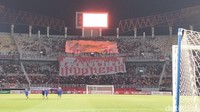 Babak pertama Indonesia vs Vietnam di Stadion GBT Surabaya berakhir 0-0 (Foto: Deny Prastyo Utomo/detikJatim)