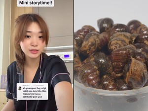 Makan Tutut Pertama Kali, Livy Renata Dilarikan ke UGD