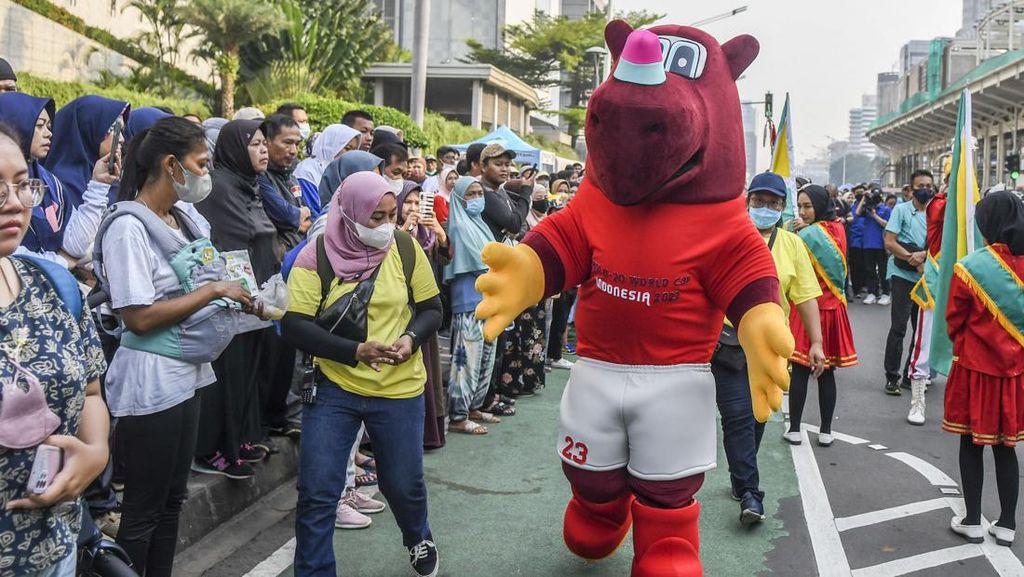 Filosofi di Balik Badak Jawa jadi Maskot Piala Dunia U-20 2023