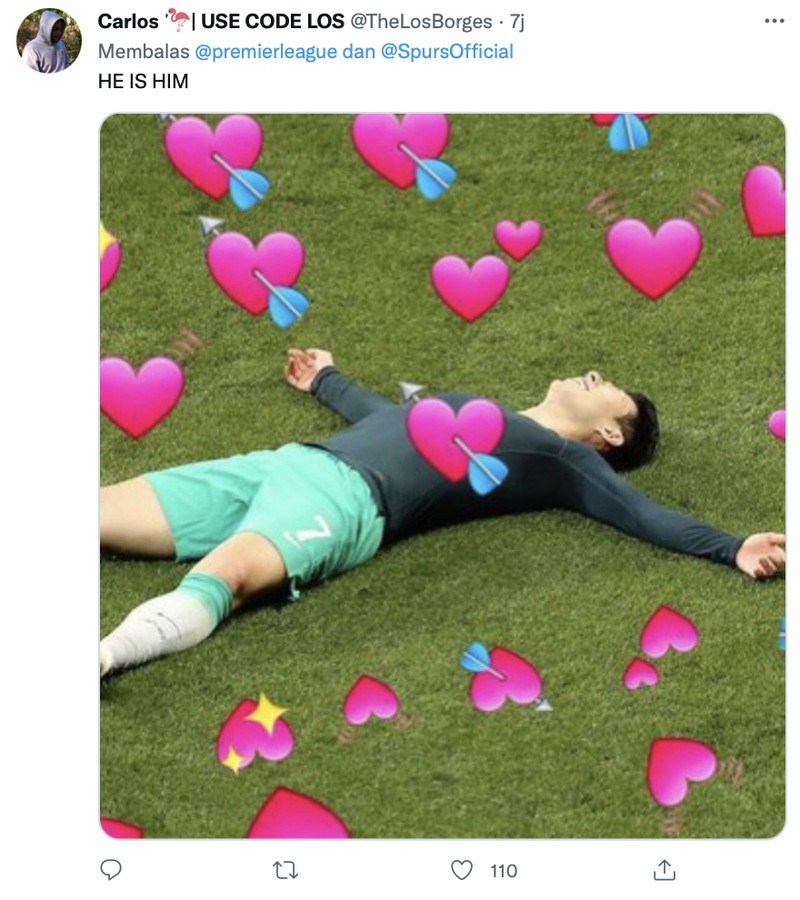 Striker Tottenham Hotspur Heung-min Son