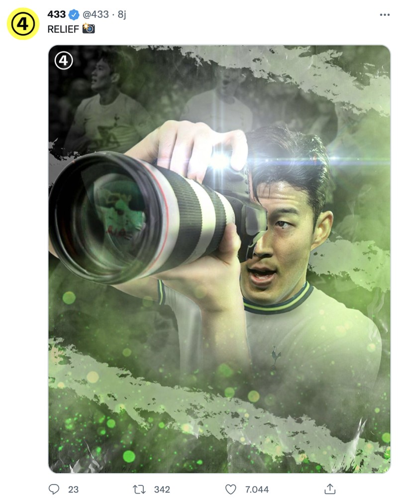 Striker Tottenham Hotspur Heung-min Son