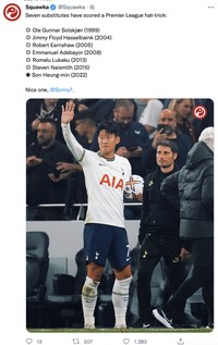 Striker Tottenham Hotspur Heung-min Son