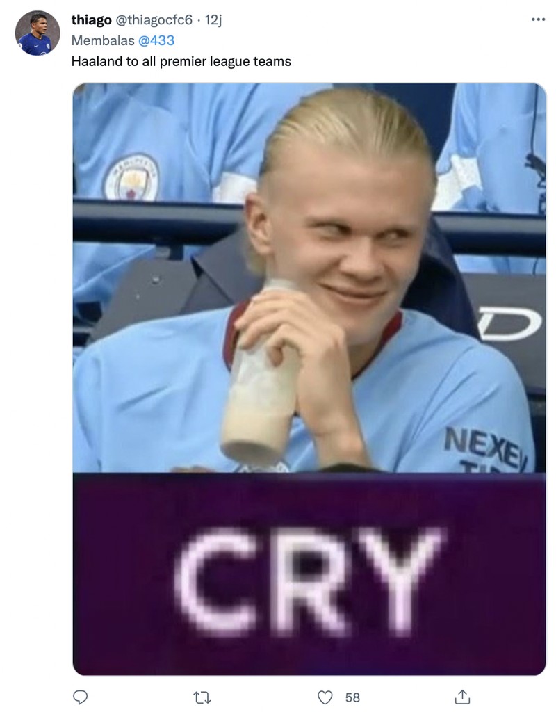 Meme Erling Haaland