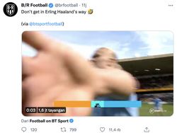 Meme Monster Erling Haaland, Mesin Gol Anyar Man City