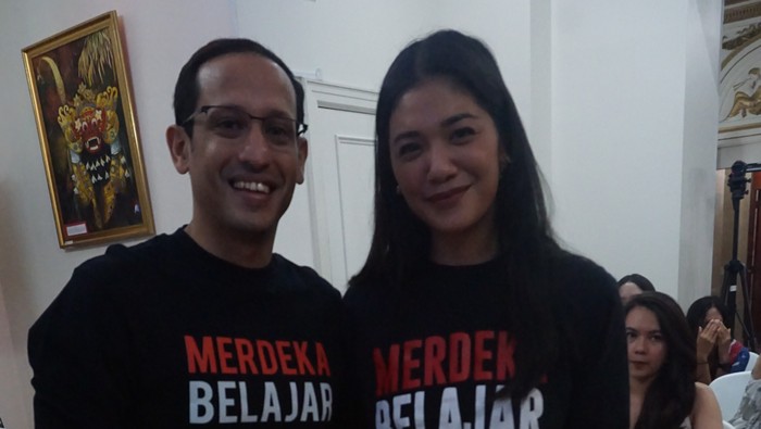 Nadiem Makarim dan Franda