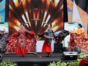 Potret Keseruan Pesta Rakyat di Jakarta Barat