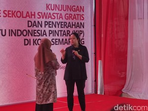 Puan Temui Sejumlah Kepala Sekolah di Semarang, Beri Bantuan KIP-Komputer