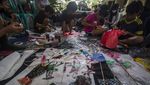 Sampah Plastik Disulap Jadi Wayang