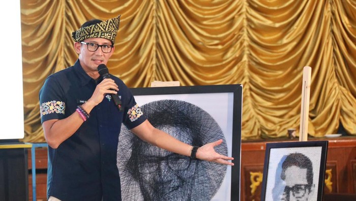 Sandiaga Uno Siap Bantu Pengusaha Kriya Dumai Go Global