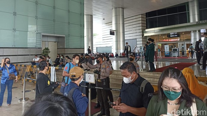 Suasana di Mal Grand Indonesia.