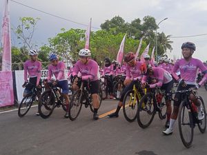 Tour of Kemala Belitong 2022: Lewat Balap Sepeda, UMKM Tergenjot