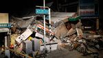 Penampakan Mengerikan Usai Gempa Dahsyat di Taiwan