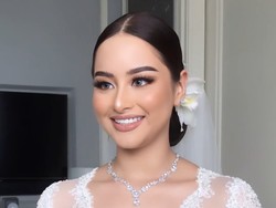 7 Pesona Adik Maudy Ayunda saat Menikah, Cantik Dengan Makeup Glamor