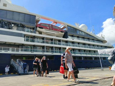 Bali Kedatangan Kapal Pesiar dari Aussie, Perdana Pasca Pandemi