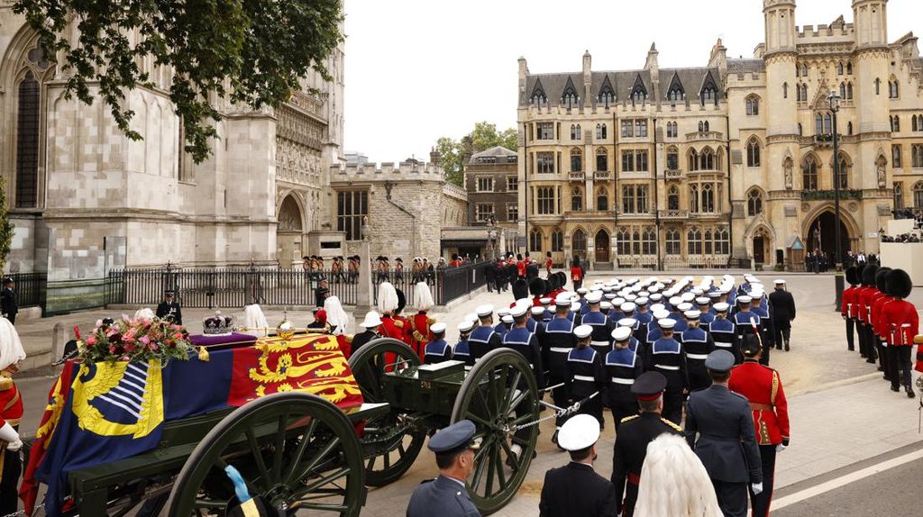 Sejarah Kereta Pembawa Peti Mati Ratu Elizabeth II, Awalnya untuk Bawa Meriam