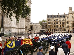 Sejarah Kereta Pembawa Peti Mati Ratu Elizabeth II, Awalnya untuk Bawa Meriam