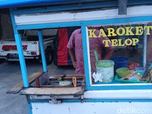 Empuk Gurih Kroket Telur Khas Pangandaran, Jajanan Sejak 1990-an