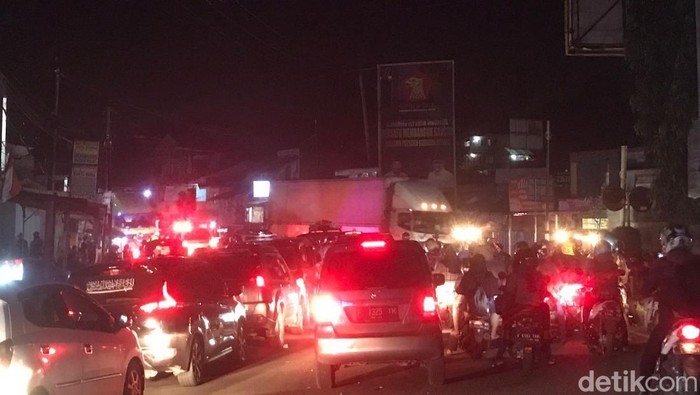 Kemacetan di Sukabumi.