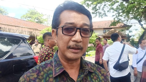 Kepala Dinas Pendidikan Kepemudaan dan Olahraga Provinsi Bali, KN. Boy Jayawibawa ketika ditemui di Art Center, Denpasar, Bali pada Senin (19/9/2022)
