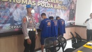 Polisi Tangkap 3 Kurir Narkoba di Banten, 11 Kg Ganja Disita