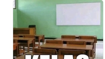 Meme kelas timnas Indonesia saat ditukangi Shin Tae-yong. Foto: Twitter