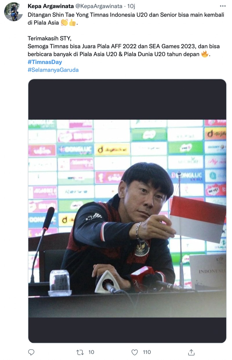 Meme Timnas Indonesia U-20 melaju ke Piala Asia U-20 2023