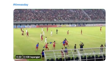 Timnas Indonesia U-20 berhasil lolos kualifikasi Piala Asia U-20 2023 Uzbekistan setelah mengalahkan Vietnam. Foto: Twitter