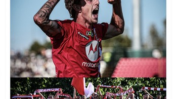 Monza akhirnya menang di Seria A dan hebatnya lagi, mereka melawan Juventus. Foto: Twitter