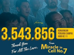 Tembus 3,5 Juta, Miracle In Cell No 7 Gelar Nobar Bareng Anak Yatim Gratis