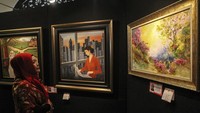 Sebanyak 63 pameris memeriahkan pameran lukisan tersebut.