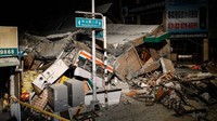 Pemadam kebakaran Taiwan mengatakan 1 orang tewas dan 146 terluka akibat gempa itu. Ceng Shou Yi/NurPhoto/Getty Images