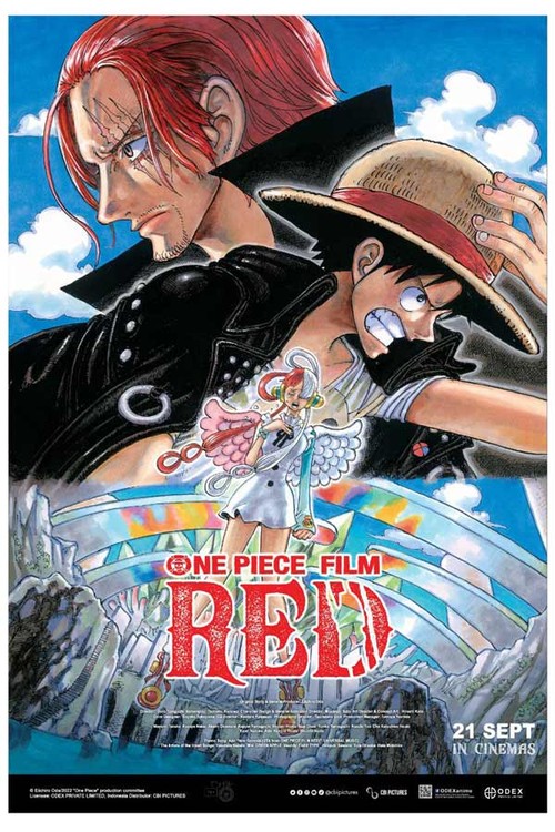 Poster One Piece Film: RED
