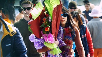 Ini foto yang diambil tahun 2011 saat mereka berwisata ke Vietnam. Foto: Getty Images