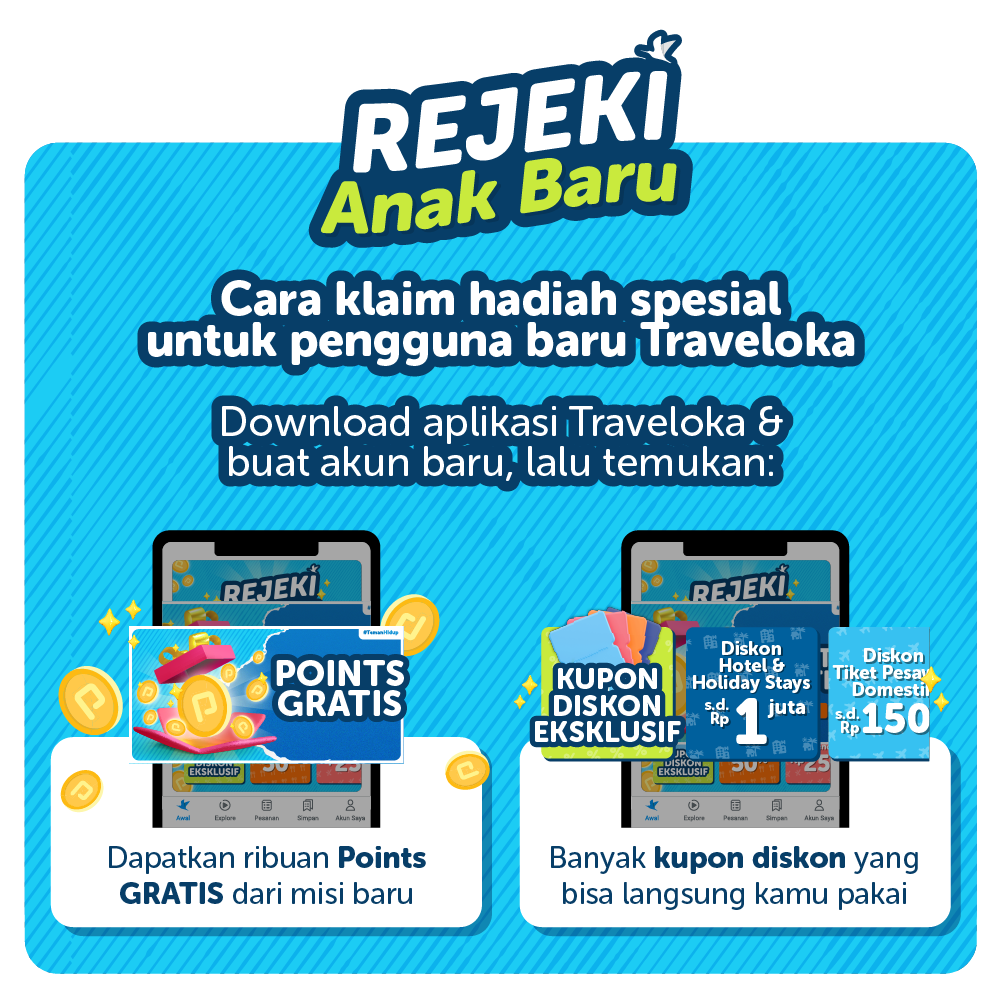 Promo Rejeki Anak Baru Traveloka.