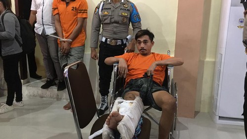 Residivis ditembak di Mataram