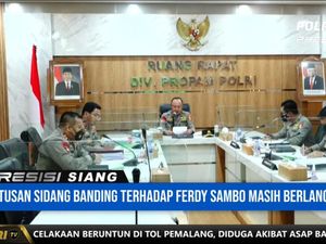 Video Sidang yang Putuskan Permohonan Banding Ferdy Sambo Ditolak