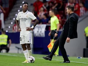 Ribut-ribut di Derby Madrid, Simeone Minta Maaf pada Vinicius