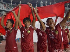 Kualifikasi Piala Asia U-17: Indonesia Bungkam Guam, Pemain PSM Cetak 1 Gol