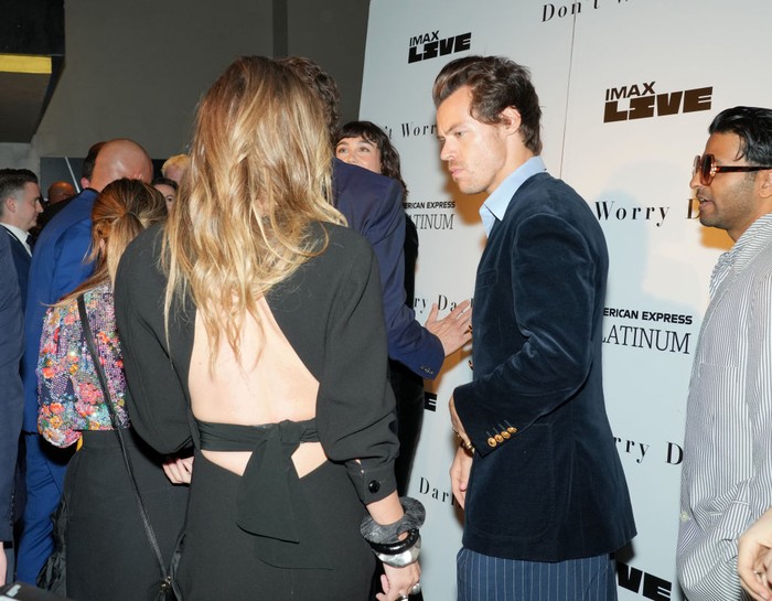 NEW YORK, NEW YORK - SEPTEMBER 19: Olivia Wilde and Harry Styles attend the 