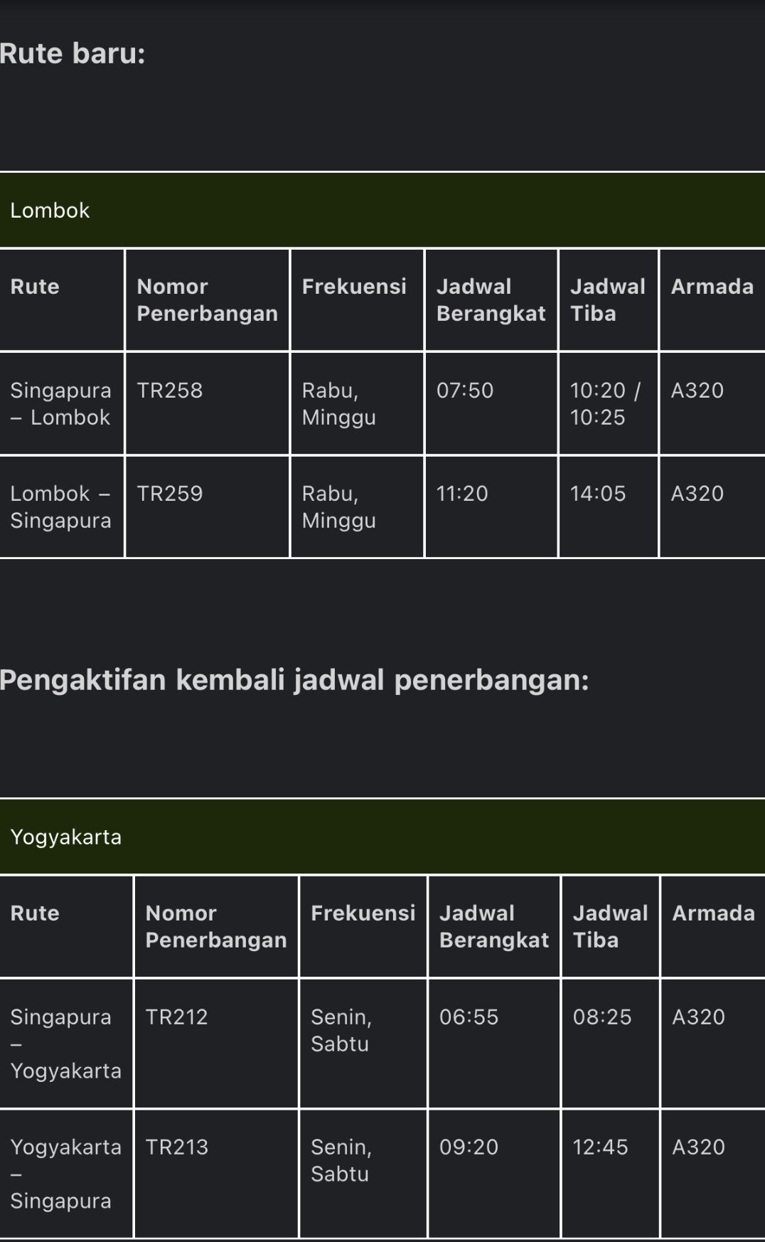 Ada Penerbangan Singapura-Yogyakarta Cuma Rp 575.000, Ini Jadwalnya