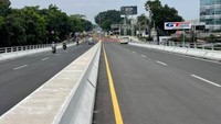 Flyover Kopo membentang di Jalan Soekarno-Hatta, Kota Bandung yang bertujuan untuk mengurai kepadatan lalu lintas di ruas yang menjadi penghubung Kota Bandung dan Kabupaten Bandung. Foto: Dok. Kementerian PUPR