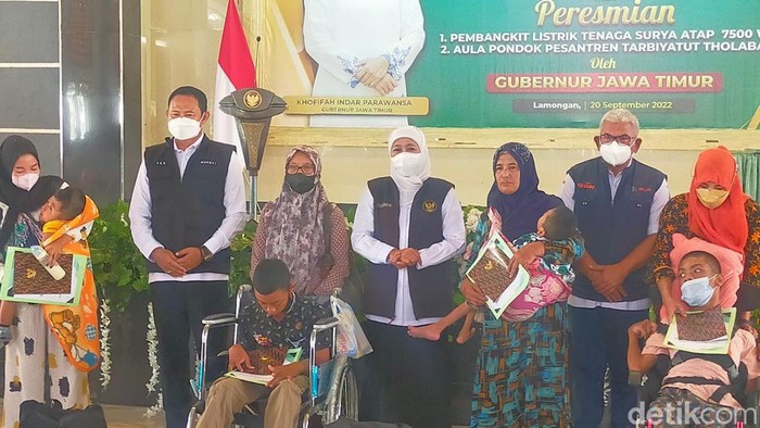 Gubernur Khofifah di Lamongan