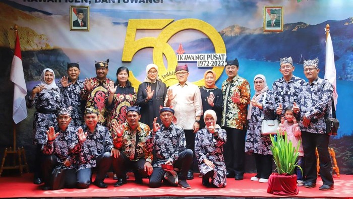Ikawangi ulang tahun ke-50