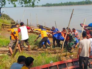 Ketua RT Banyuasin Hilang Diterkam Buaya Ditemukan Tewas Mengapung